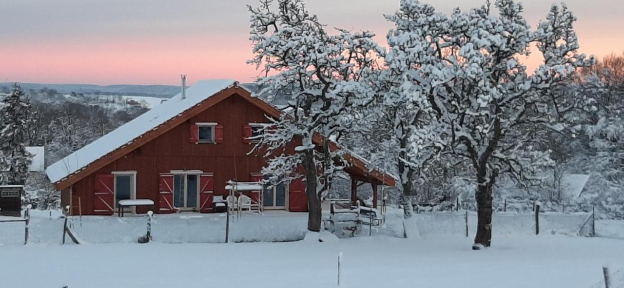 Le Chalet au vieux vignoble avec espace Sauna et Jacuzzi Bouxwiller  Extérieur photo