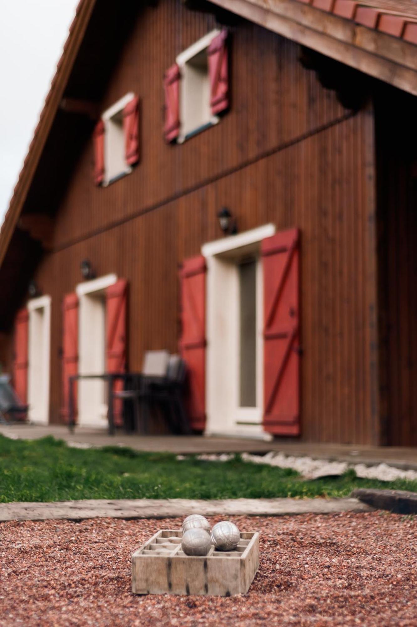 Le Chalet au vieux vignoble avec espace Sauna et Jacuzzi Bouxwiller  Extérieur photo